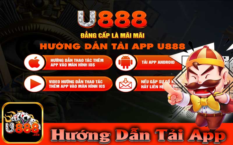 Hướng dẫn tải app u888
